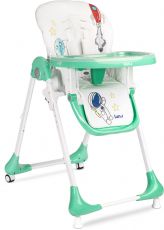 Детский стульчик для кормления Caretero Luna Mint (5903076301833)